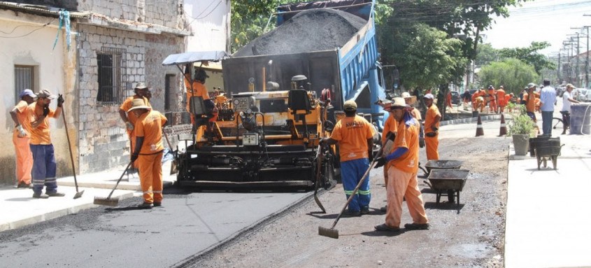 Além das intervenções em Neves, a Secretaria transformou, com obras recentes, bairros como Vista Alegre, criando uma via para facilitar o acesso à RJ-104 - Foto: Fabio Guimarães/Divulgação Além das intervenções em Neves, a Secretaria transformou, com obras recentes, bairros como Vista Alegre, criando uma via para facilitar o acesso à RJ-104