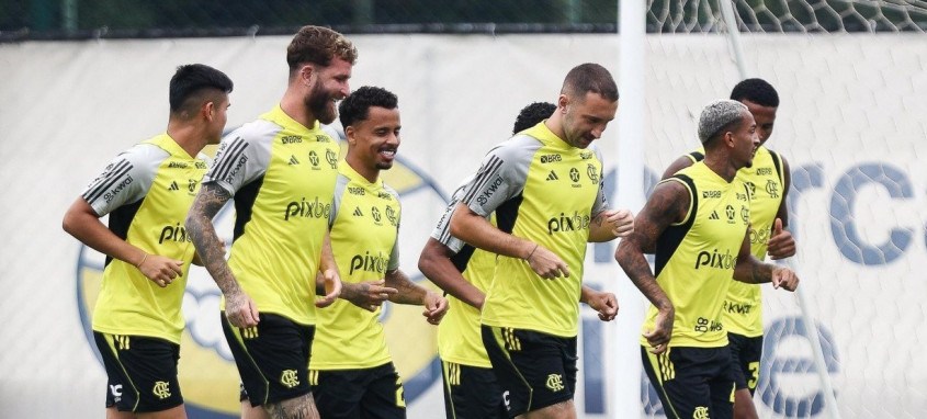 Flamengo recebe o Juventude no Maracanã às 16h30 pela 31ª rodada do Brasileiro
- Foto: Gilvan de Souza/Flamengo Flamengo recebe o Juventude no Maracanã às 16h30 pela 31ª rodada do Brasileiro
