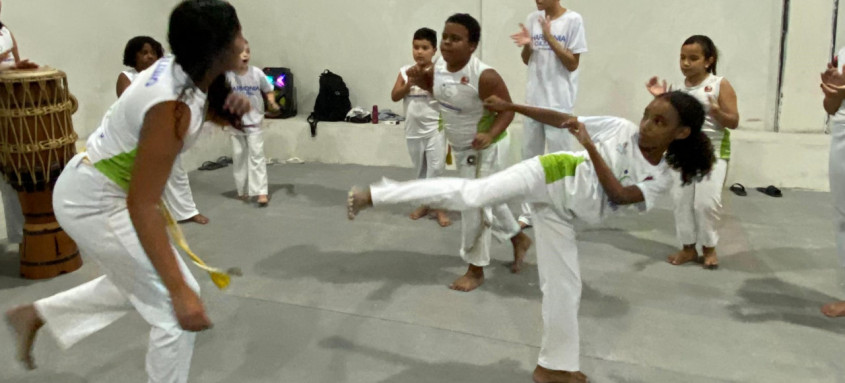 Ágata Rodrigues, aluna do São Gonçalo em Movimento, participa de Mundial de Capoeira - Foto: Isabelle Villas Boas/Divulgação Ágata Rodrigues, aluna do São Gonçalo em Movimento, participa de Mundial de Capoeira