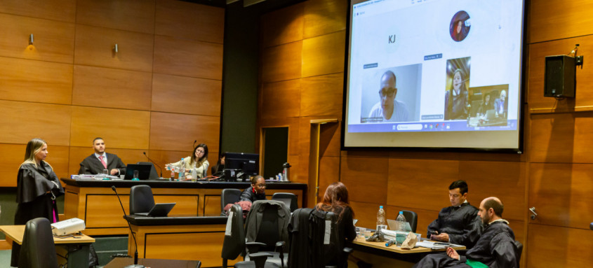 Julgamento foi iniciado na quarta-feira, com os depoimentos de nove testemunhas e dos dois réus - Foto: Felipe Cavalcanti/TJ-RJ Julgamento foi iniciado na quarta-feira, com os depoimentos de nove testemunhas e dos dois réus
