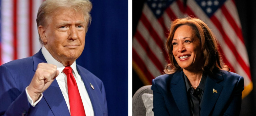Donald Trump e Kamala Harris disputam as eleições presidenciais dos Estados Unidos - Foto: Reprodução Donald Trump e Kamala Harris disputam as eleições presidenciais dos Estados Unidos
