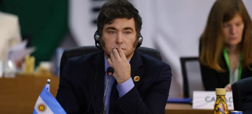 Argentina, presidida por Javier Milei, havia sido a única nação do G20 que não tinha aderido à aliança - Foto: Tomaz Silva/Agência Brasil Argentina, presidida por Javier Milei, havia sido a única nação do G20 que não tinha aderido à aliança