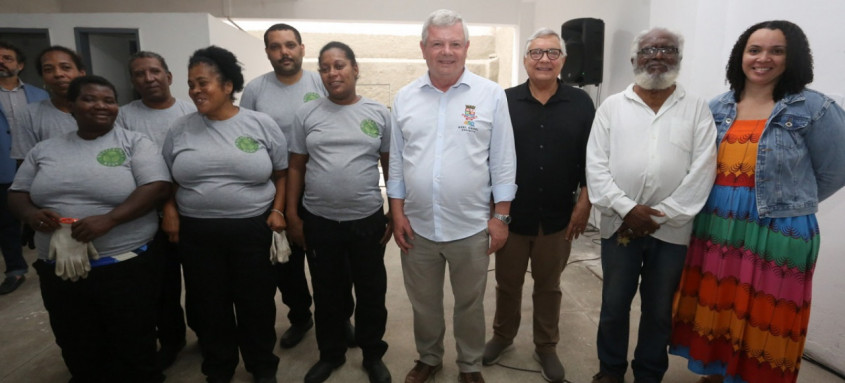 Prefeitura lançou o Recicla Niterói, projeto-piloto que, além de promover a inclusão social, vai qualificar ainda mais o serviço de coleta seletiva na cidade - Foto: Lucas Benevides/Divulgação Prefeitura lançou o Recicla Niterói, projeto-piloto que, além de promover a inclusão social, vai qualificar ainda mais o serviço de coleta seletiva na cidade