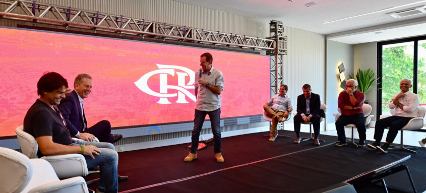 Acordo estabelece que o Flamengo poderá obter recursos para a construção de seu próprio estádio - Foto: Marcelo Cortes/Flamengo Acordo estabelece que o Flamengo poderá obter recursos para a construção de seu próprio estádio