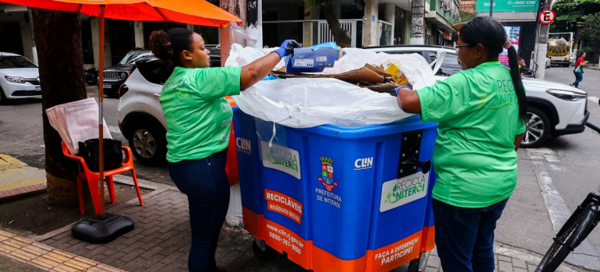 Projeto 'Recicla Niterói' gera oportunidade de trabalho e renda