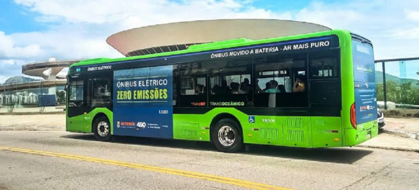 Prefeitura de Niterói avança na transformação do transporte público ao homologar a aquisição de até 50 ônibus elétricos - Foto: Divulgação Prefeitura de Niterói avança na transformação do transporte público ao homologar a aquisição de até 50 ônibus elétricos
