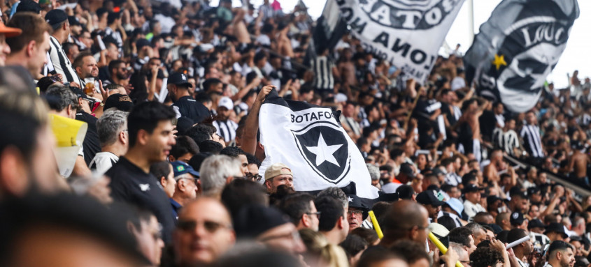 A torcida do Botafogo comemorou o título do Brasileirão, que o clube não conquistava desde 1995 - Foto: Arthur Barreto/Botafogo A torcida do Botafogo comemorou o título do Brasileirão, que o clube não conquistava desde 1995