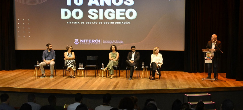 Prefeitura de Niterói celebra os dez anos do Sistema de Informações Geográficas de Niterói (SIGeo) - Foto: Divulgação Prefeitura de Niterói celebra os dez anos do Sistema de Informações Geográficas de Niterói (SIGeo)