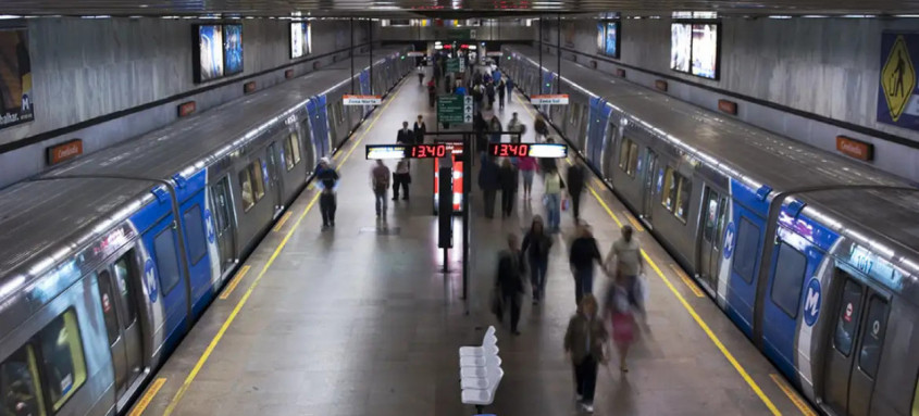 Linha 3 do metrô, ligando o centro do Rio às cidades vizinhas de Niterói e São Gonçalo, pode sair do papel - Foto: Divulgação/Metrô Rio Linha 3 do metrô, ligando o centro do Rio às cidades vizinhas de Niterói e São Gonçalo, pode sair do papel