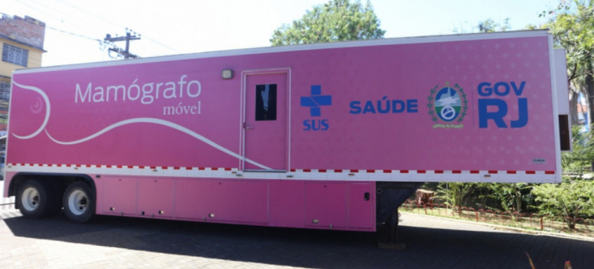 Além da mamografia, a unidade móvel oferece exames de ultrassonografia de tireoide, tireoide com doppler, mamária, pélvica, transvaginal e transvaginal com doppler - Foto: Divulgação Gov RJ Além da mamografia, a unidade móvel oferece exames de ultrassonografia de tireoide, tireoide com doppler, mamária, pélvica, transvaginal e transvaginal com doppler