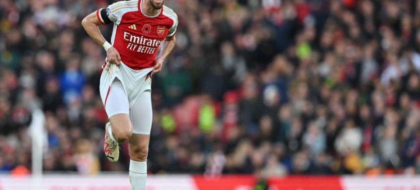 Jorginho em ação pelo Arsenal