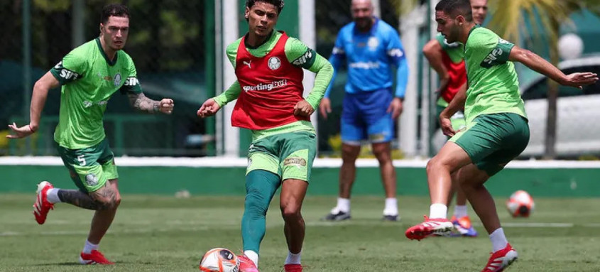 Palmeiras encerra preparação para enfrentar a Inter de Limeira; veja provável escalação - Foto: Cesar Greco/Palmeiras Palmeiras encerra preparação para enfrentar a Inter de Limeira; veja provável escalação