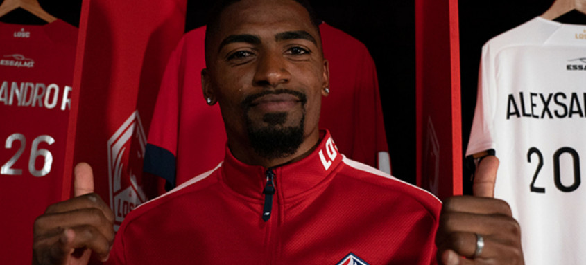 Alexandro Ribeiro está na terceira temporada pelo Lille