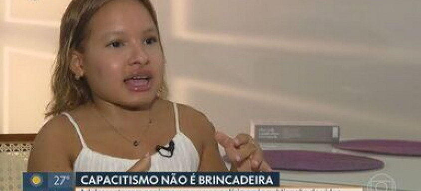 Caroline Queiroz registrou o caso de capacitismo na Decradi 