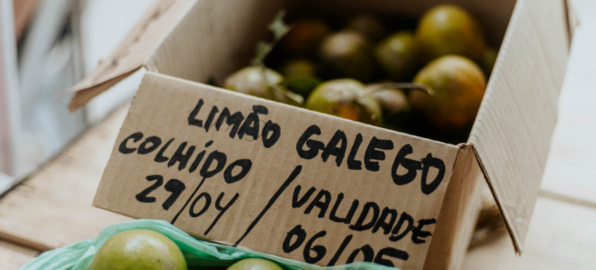 Expositores venderam produtos orgânicos, livros e artesanato