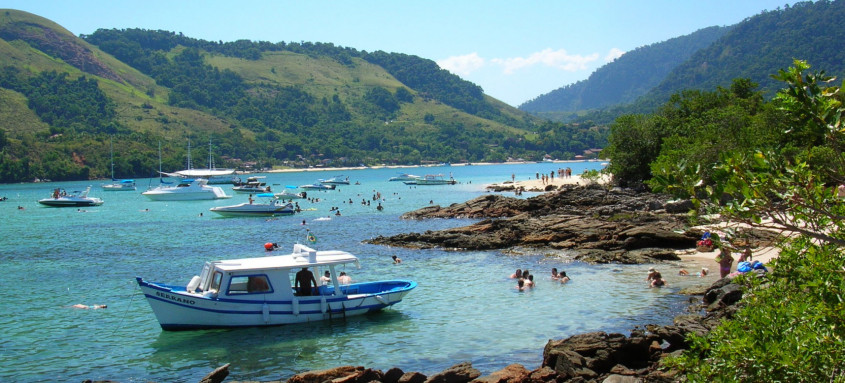 Ilha de Cataguás, em Angra dos Reis, na Costa Verde fluminense.