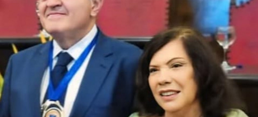 Nagib Slaibi Filho e sua vice, Marcia Pessanha