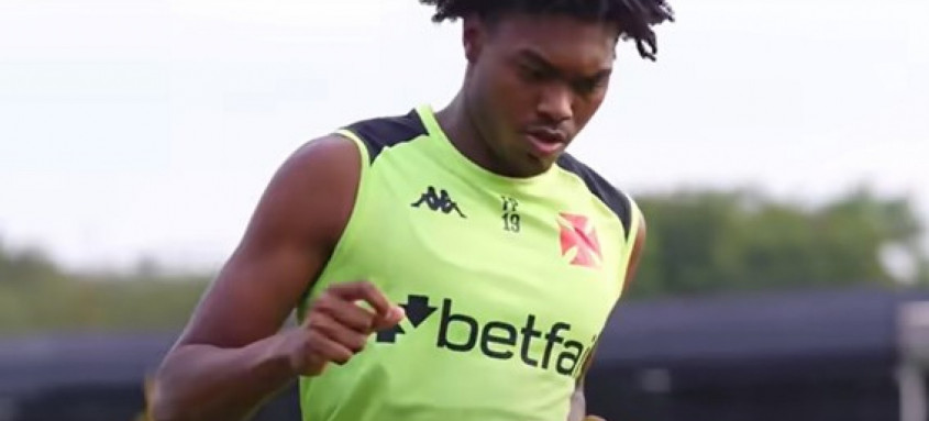 GB em treino do Vasco.