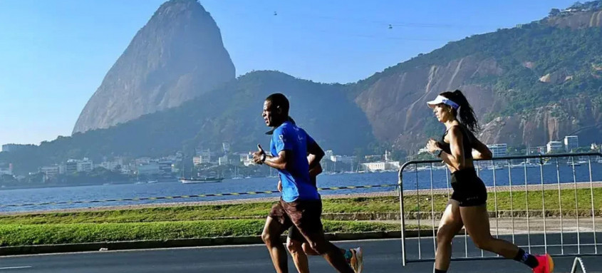 A Maratona do Rio faz parte do calendário de eventos na cidade.

