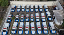 As 27 novas viaturas operacionais semiblindadas vão ser distribuídas a unidades da Polícia Militar em Piraí, Volta Redonda, Angra dos Reis, Resende e Paraty. Rafael Campos
