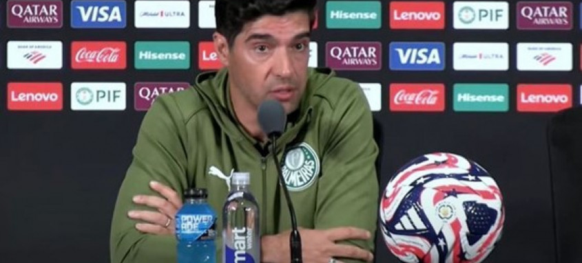 
Abel Ferreira em entrevista coletiva do Palmeiras 
