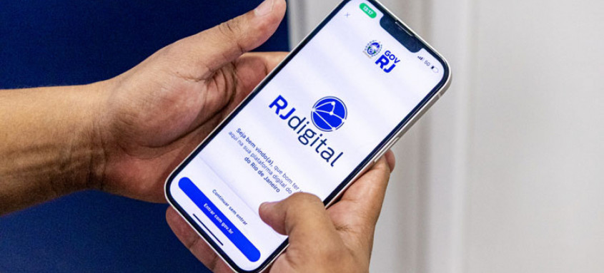App RJ Digital vai agilizar o agendamento e a emissão de primeira ou segunda via da carteira de identificação civil. - Foto: Divulgação Gov RJ App RJ Digital vai agilizar o agendamento e a emissão de primeira ou segunda via da carteira de identificação civil.