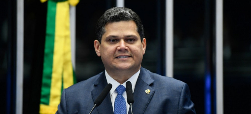 O presidente do Senado, Davi Alcolumbre (União Brasil-AP)