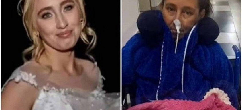 Mulher é internada para laqueadura na Argentina e acorda com a perna amputada e transplante de coração. - Foto: Reprodução/Facebook. Mulher é internada para laqueadura na Argentina e acorda com a perna amputada e transplante de coração.