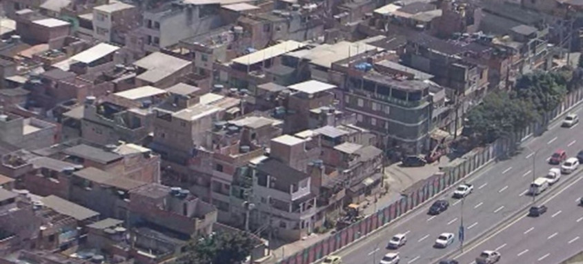 Comunidade do Parque União, no Complexo da Maré.