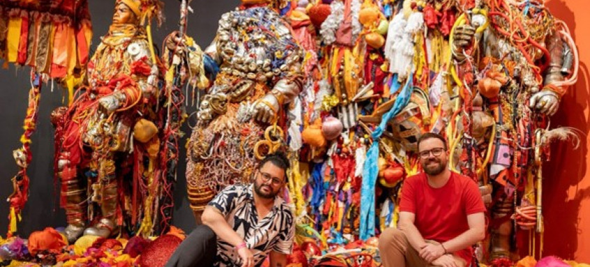Leonardo Bora e Gabriel Haddad, carnavalescos da Unidos de Vila Isabel.