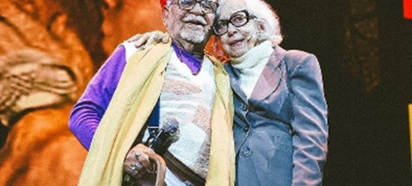 Amir Haddad e Fernanda Montenegro.
