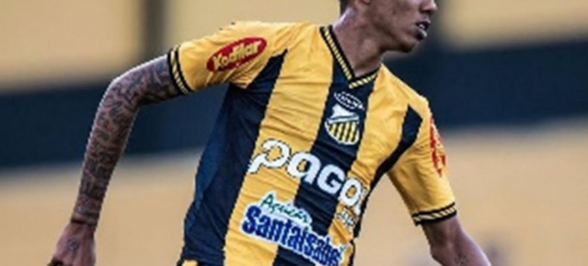 Dantas em ação pelo Novorizontino.