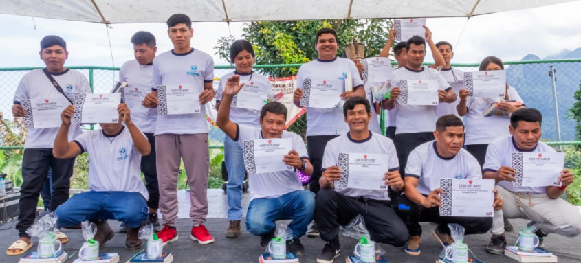 Maior colégio estadual dos povos originários forma primeira turma de magistério indígena. - Foto: Ellan Lustosa / Seeduc-RJ Maior colégio estadual dos povos originários forma primeira turma de magistério indígena.