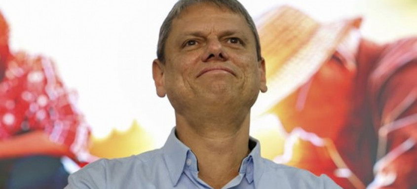 O governador de São Paulo, Tarcísio de Freitas
